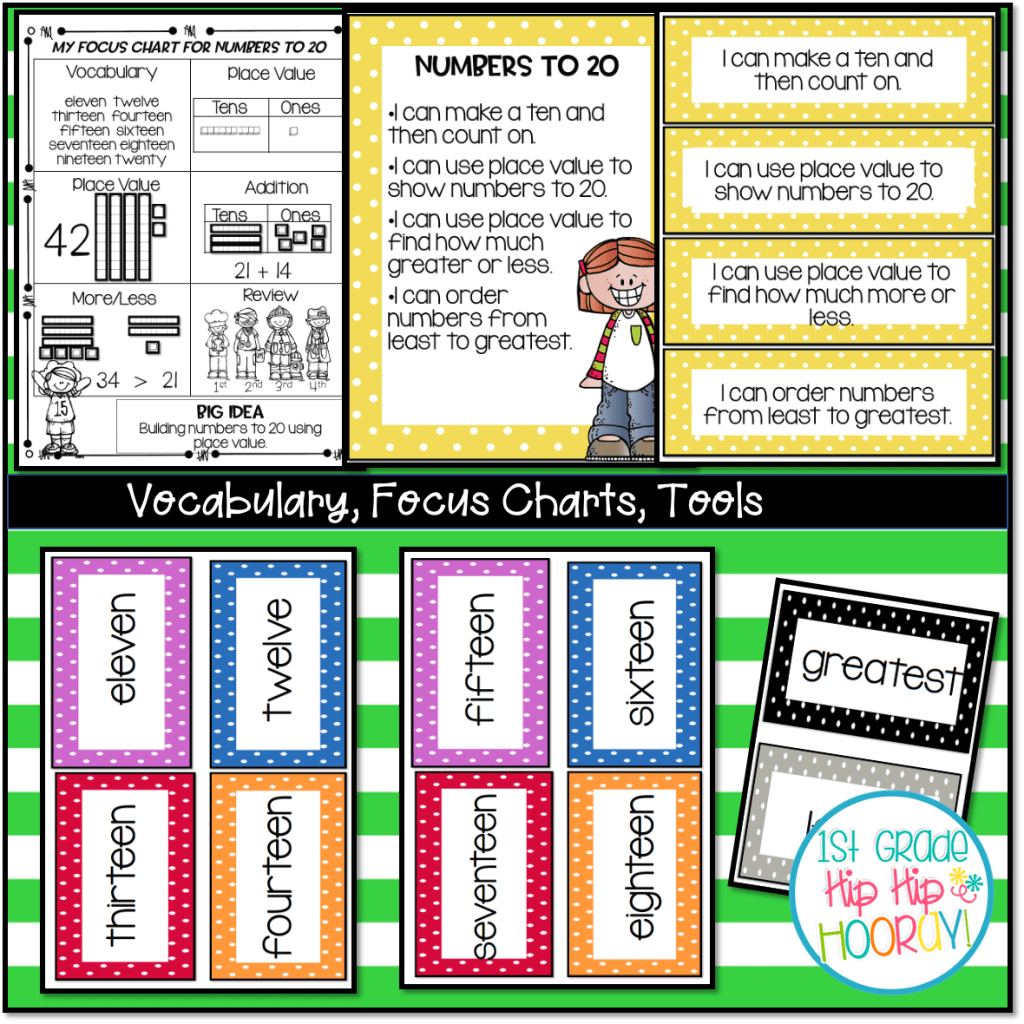 Numbers to 20 and more! – First Grade Hip Hip Hooray!