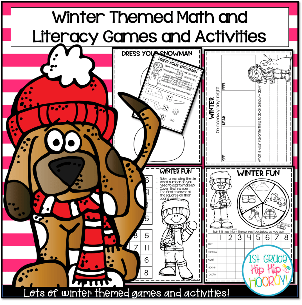 Winter Fun … Winter Themed Math and Literacy Activities! – First Grade ...