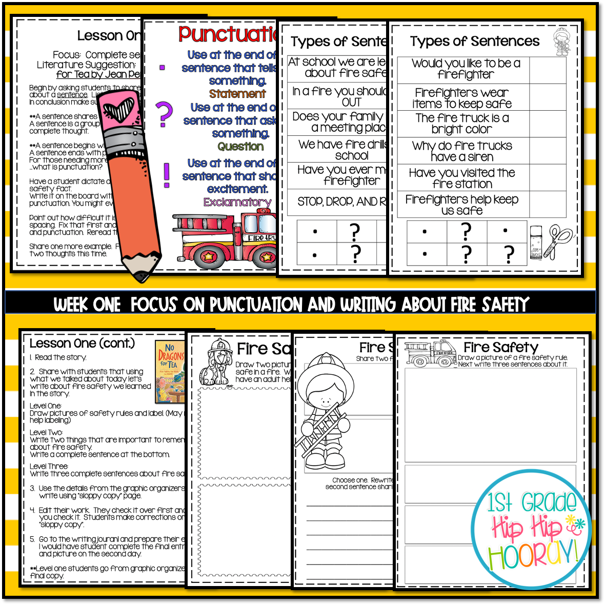 Writing Lessons and Activities for October